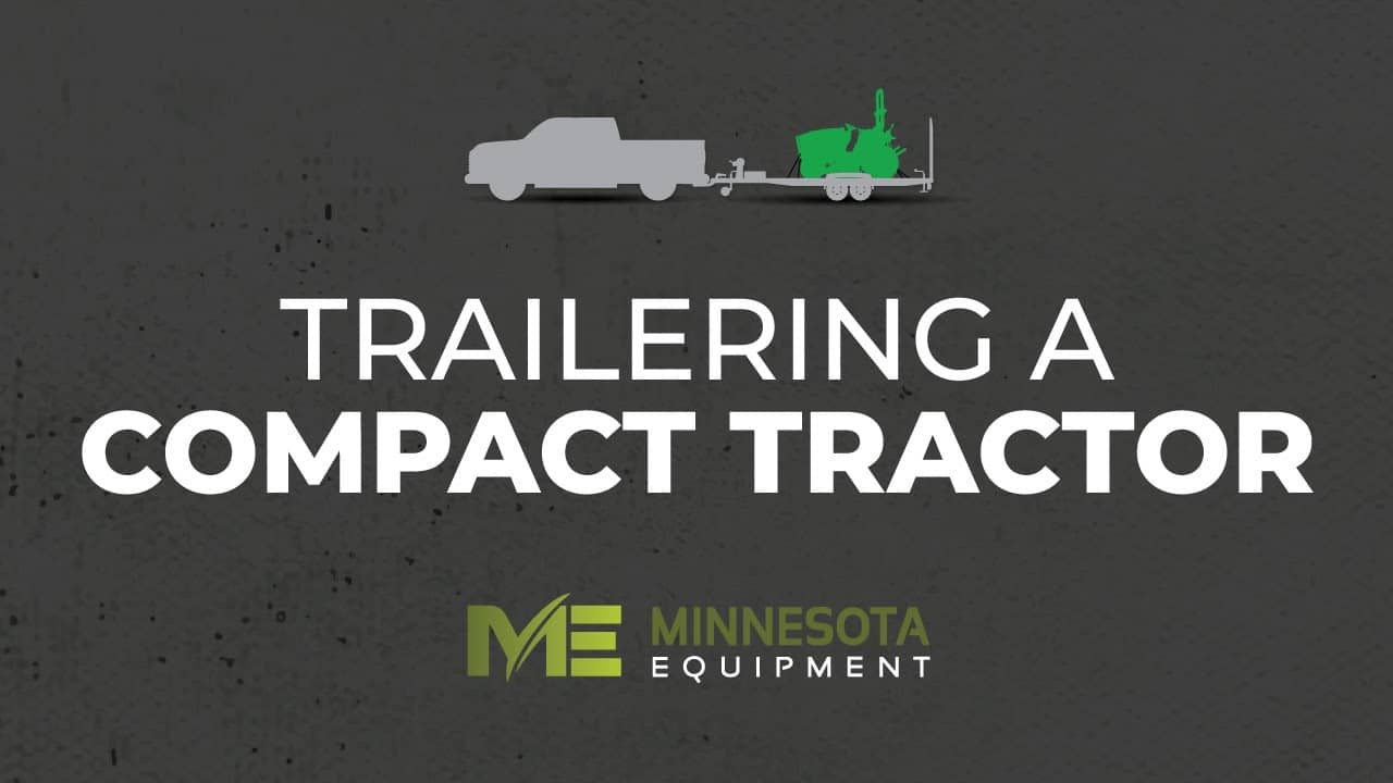 How To Trailer A Compact Tractor Thumbnail image