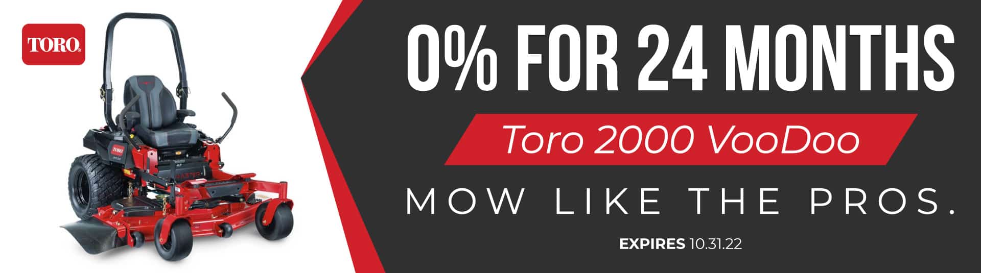 Toro 2000 VooDoo on sale