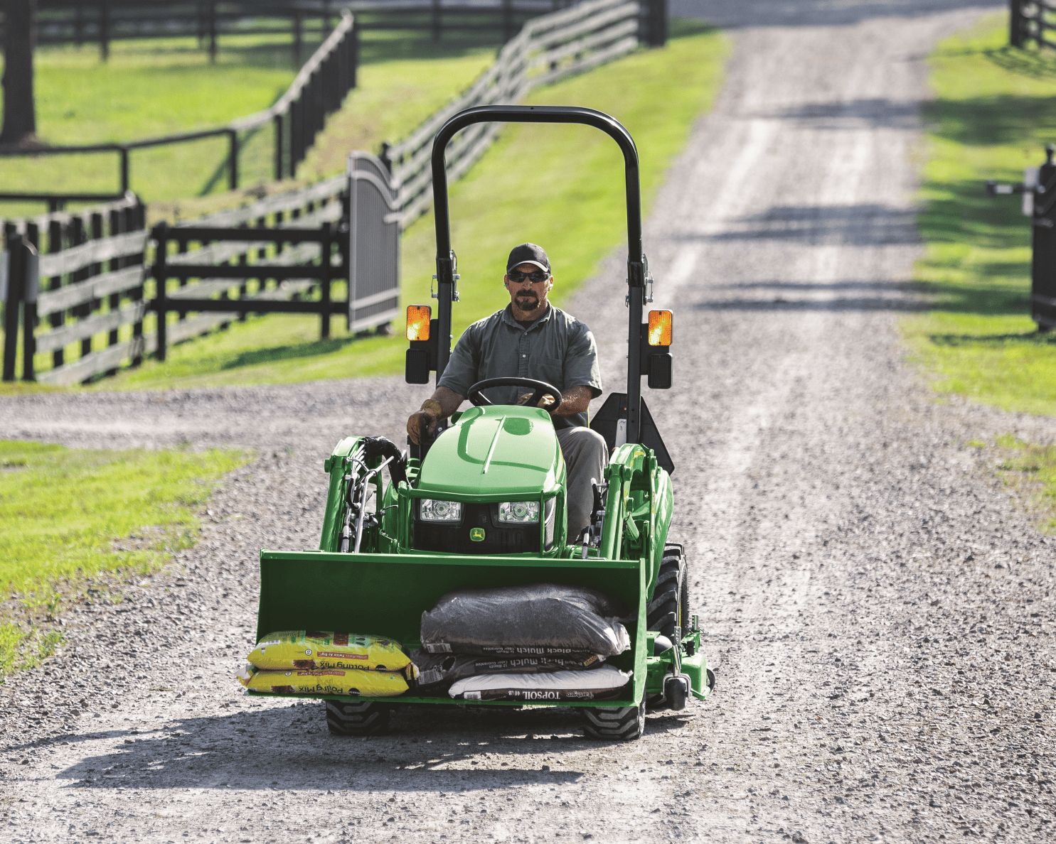 John Deere 1023E Compact Tractor with Loader Minnesota Equipment