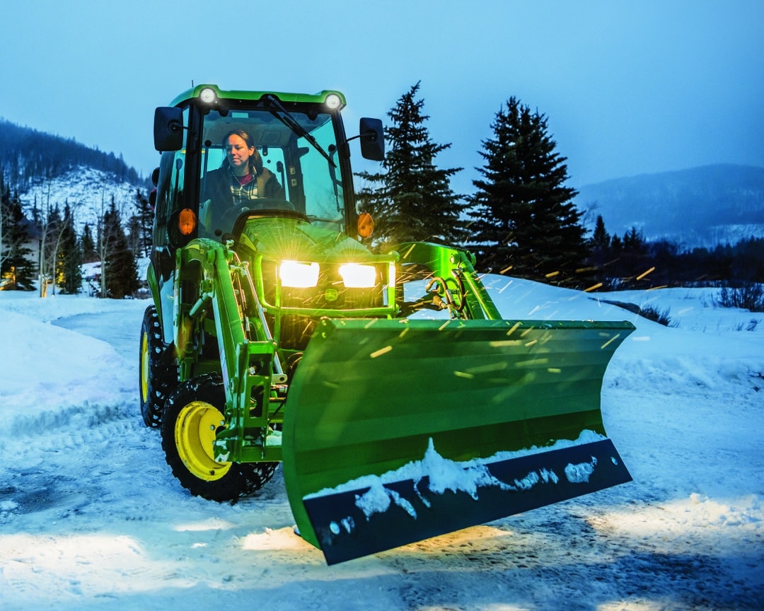 John Deere 2025R Package with Loader and Deck Minnesota Equipment