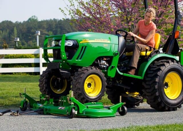 John deere 2024 tractor mower deck