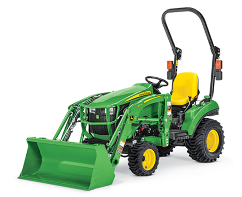 John Deere 1023E Compact Tractor with Loader