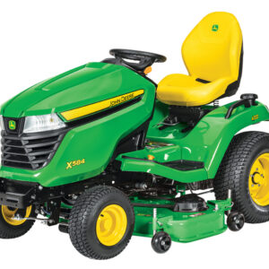 John Deere X584 4-Wheel Steer Riding Lawn Tractor