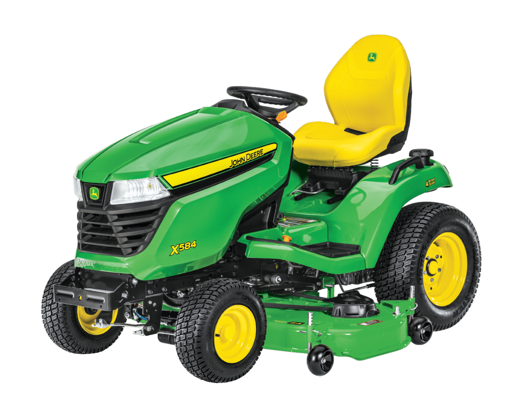 John Deere X584, FourWheel Steer 54" Deck Minnesota Equipment