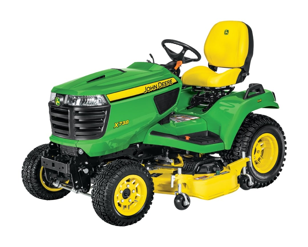 John Deere X738 riding mower