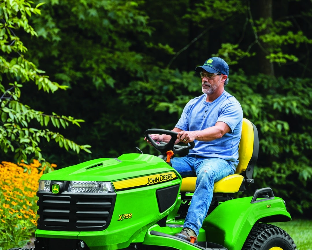 John Deere X758 Riding Lawn Mower Minnesota Equipment