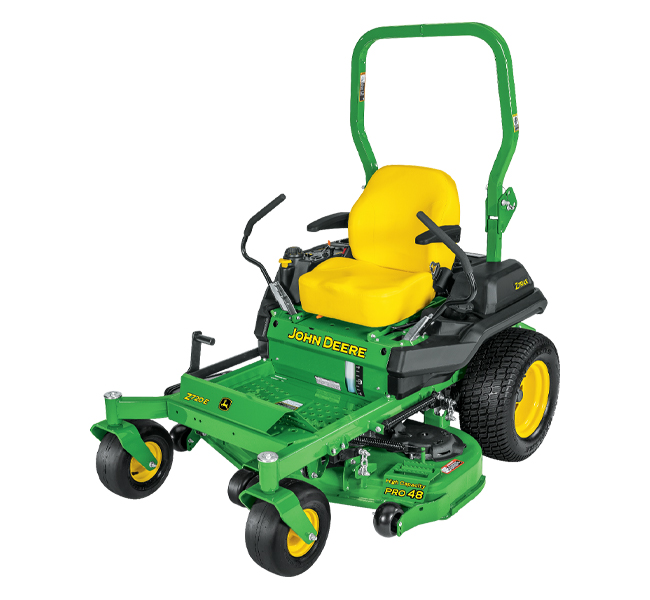 John Deere Z720E – 48″ High Capacity Deck