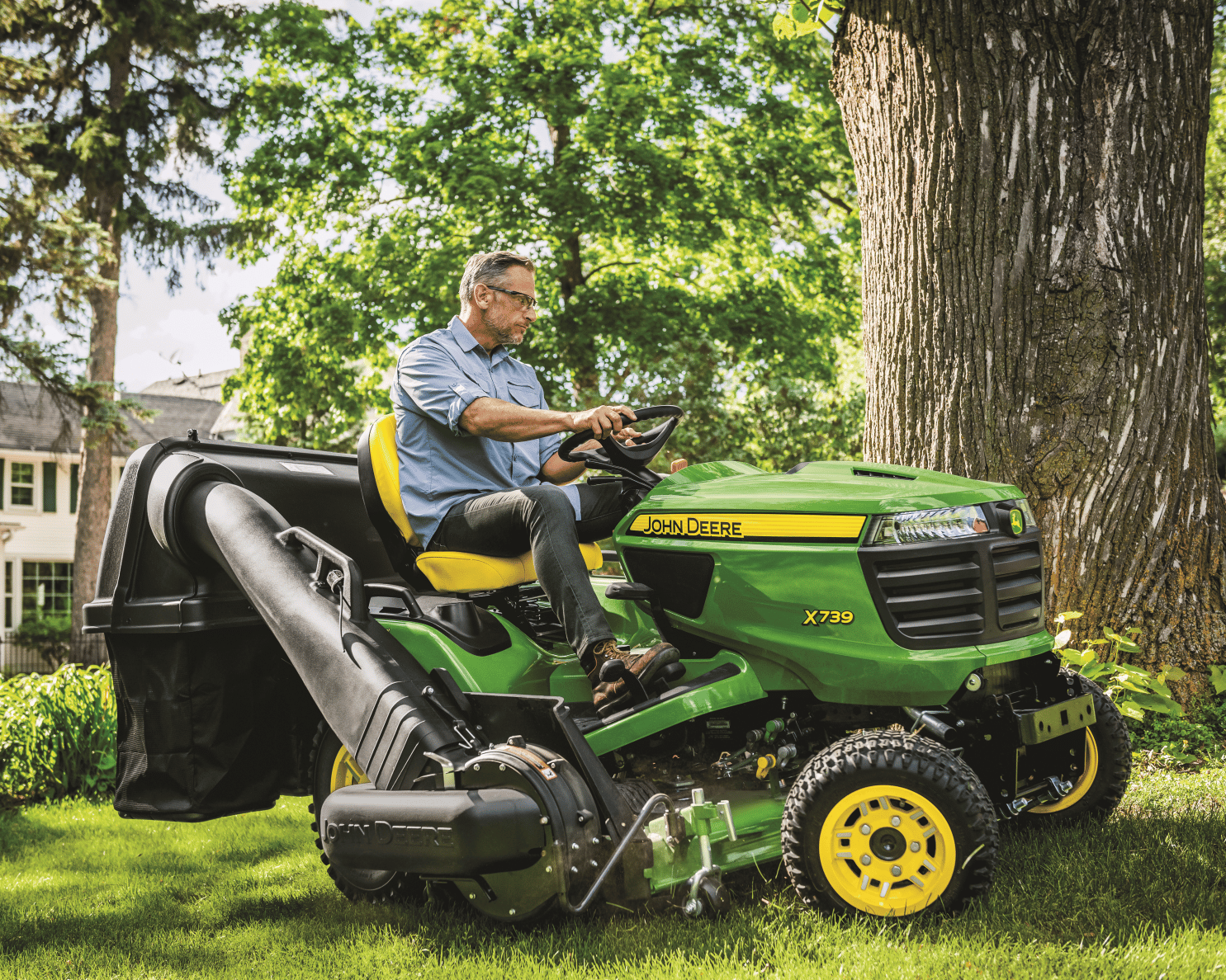 John Deere X739 Four Wheel Steer Minnesota Equipment