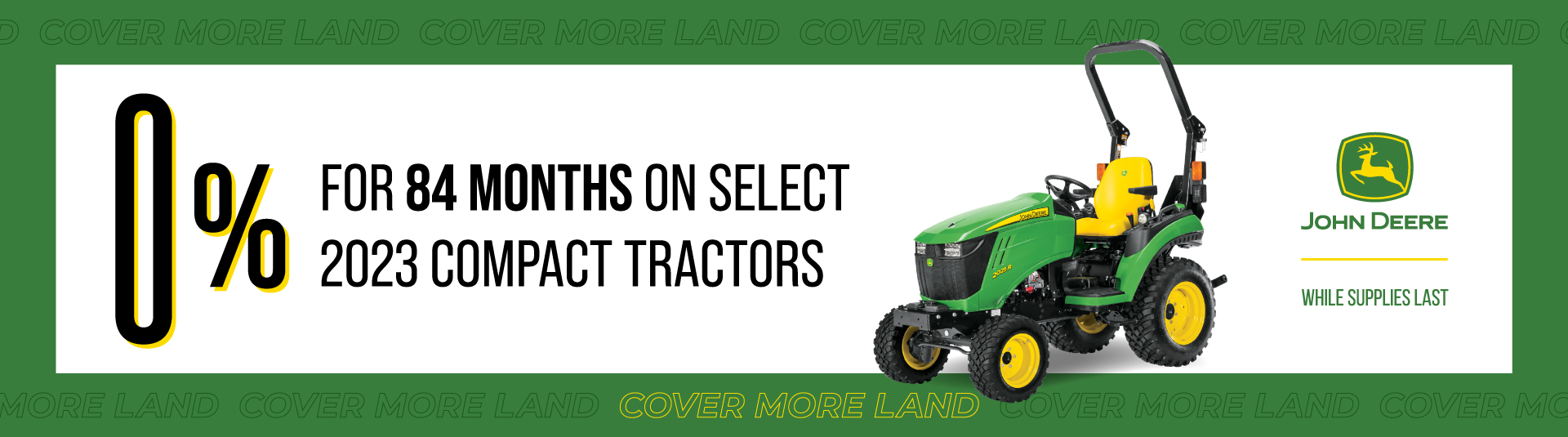Compact Tractors on sale