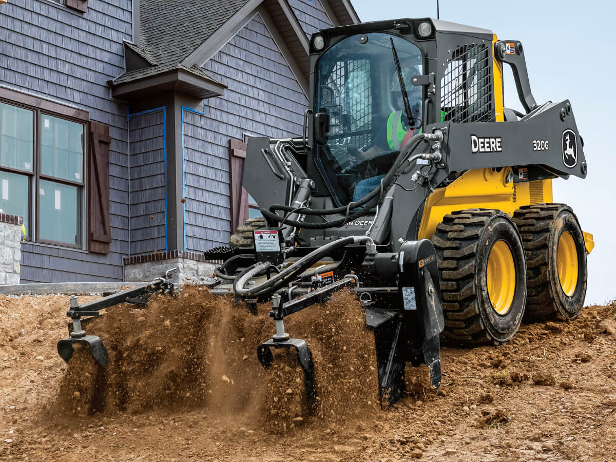 John Deere construction equipment